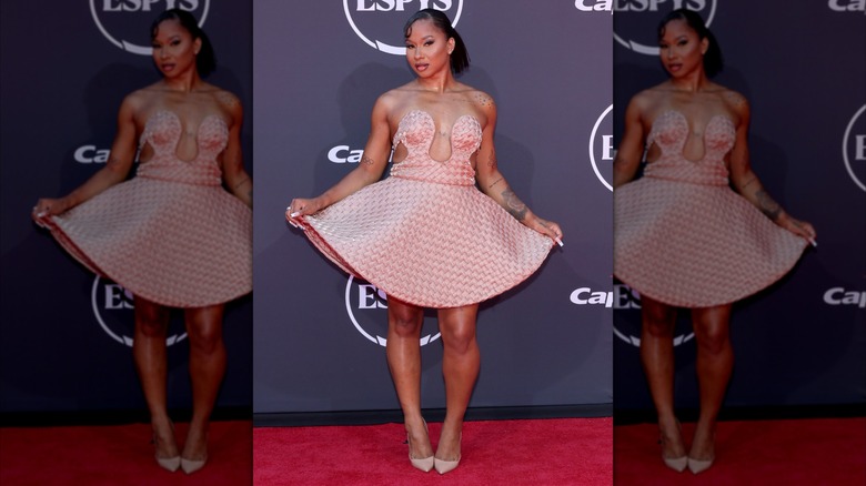 Jordan Chiles at the 2025 ESPYs