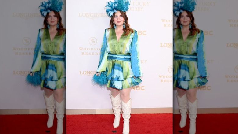 Lana Scott Beck arrives at the 152nd Kentucky Derby