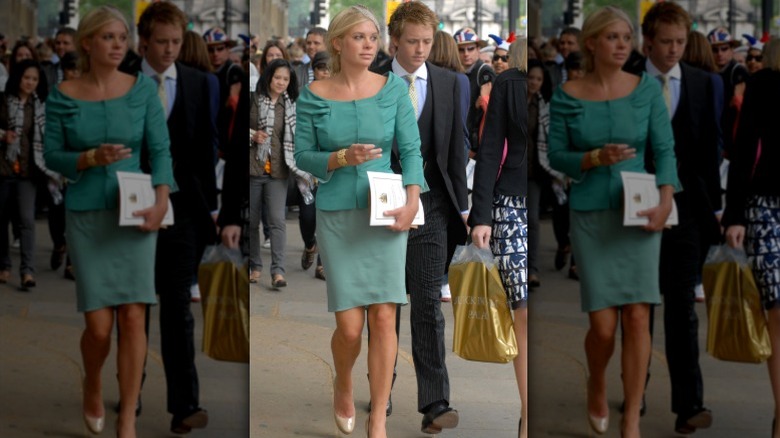 Chelsy Davy at Will and Kate's wedding