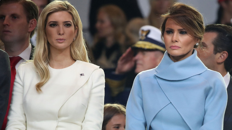 Melania and Ivanka Trump together.