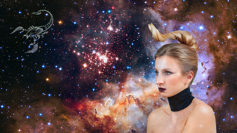 beautiful Scorpio woman