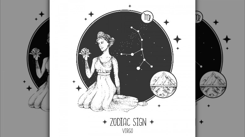 Virgo symbol and image