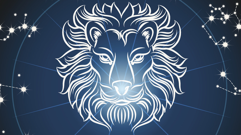 leo zodiac sign lion