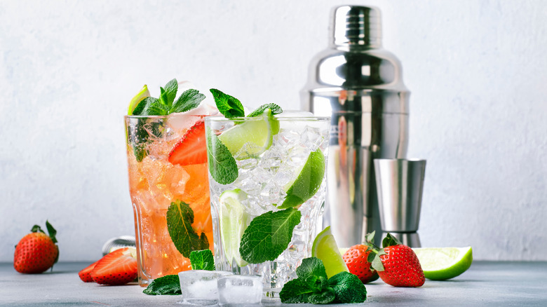 Mojito drinks 