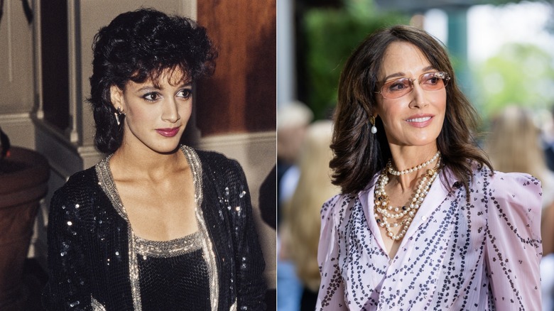 Jennifer Beals in 1984 and 2025.