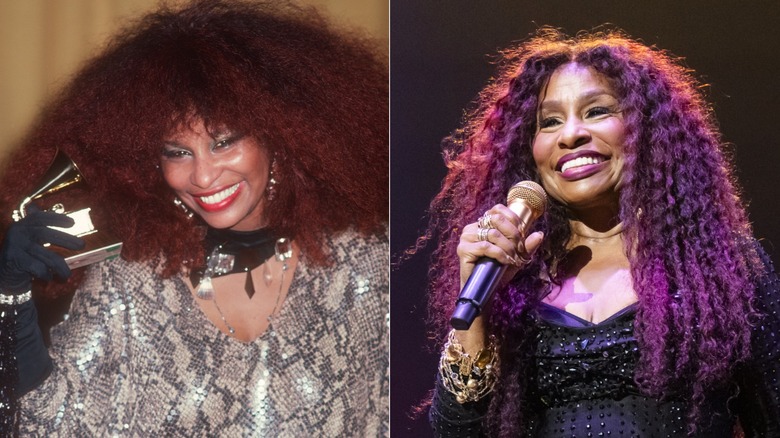 Chaka Khan in 1987 and 2025