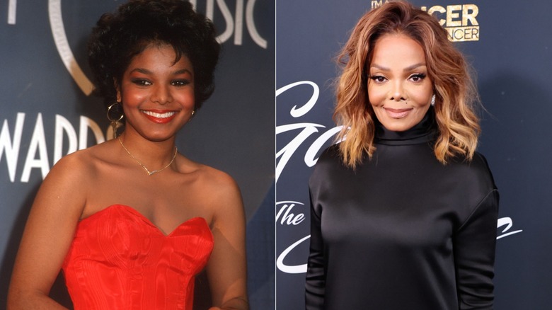 Janet Jackson in 1987 and 2025
