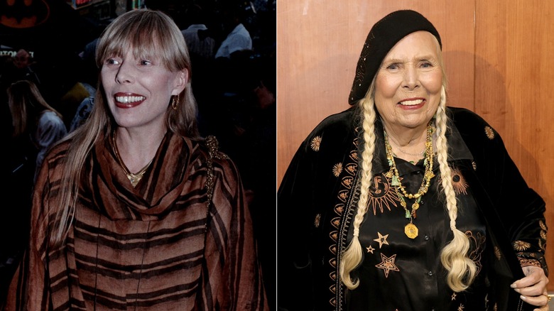 Joni Mitchell in 1985 and 2024
