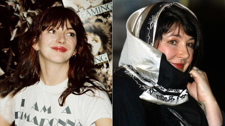 Kate Bush in 1982 and the 2010s