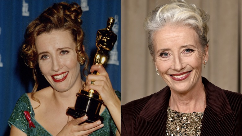 Emma Thompson in 1993 and 2025