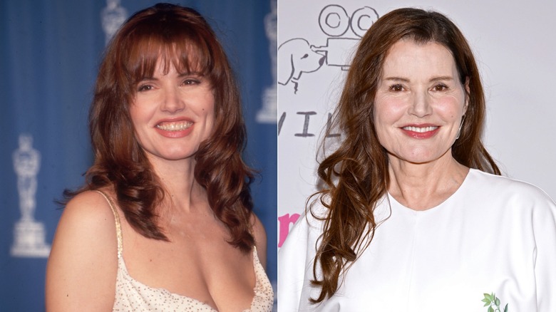 Geena Davis in 1994 and 2025