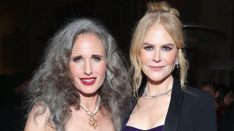 Nicole Kidman and Andie MacDowell in 2021