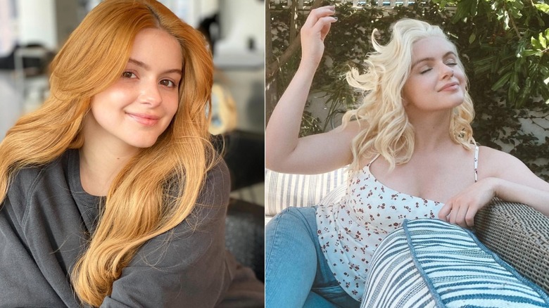 Ariel Winter hair transformation
