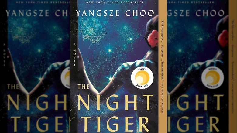 Book cover for "The Night Tiger" by Yangsze Choo