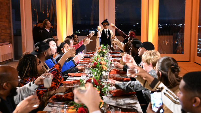 A murder mystery party