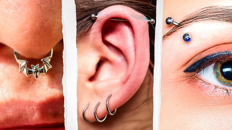 women with piercings