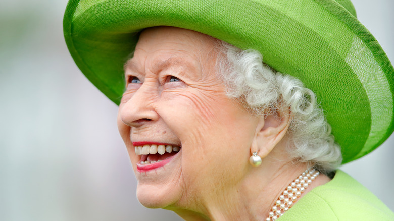 Smiling English rose