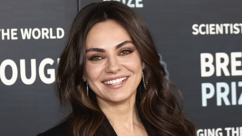 Mila Kunis on red carpet