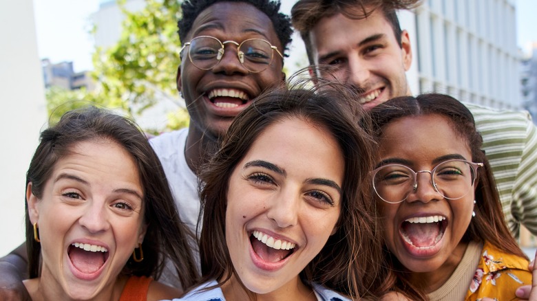 smiling friends