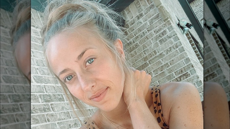 Brittany Mahomes smiling no makeup