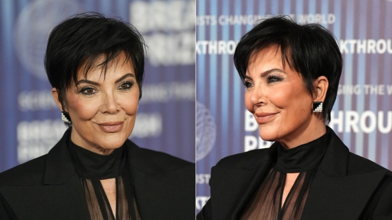 Kris Jenner with her signature pixie in 2024