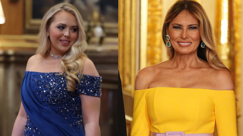 Tiffany Trump and Melania Trump at Windsor Castle in 2025