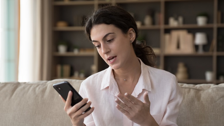 serious selfie video