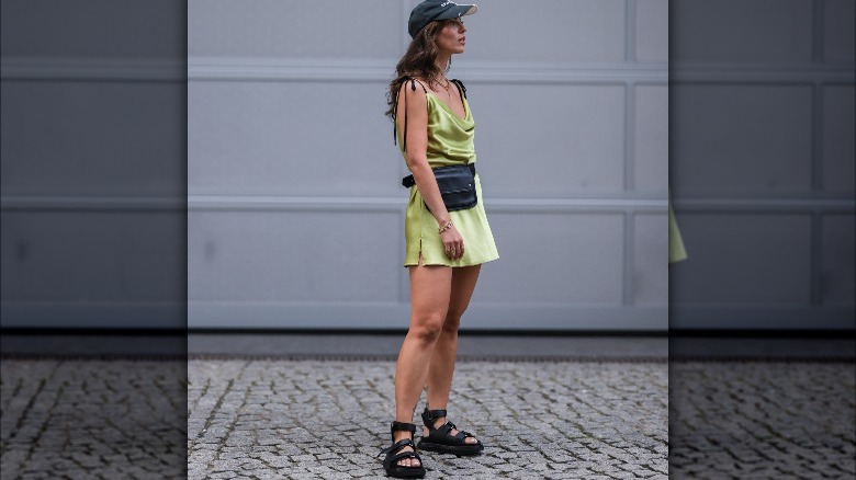 Masha Sedgwick's minidress