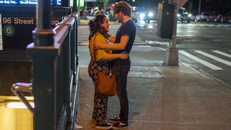 couple on street