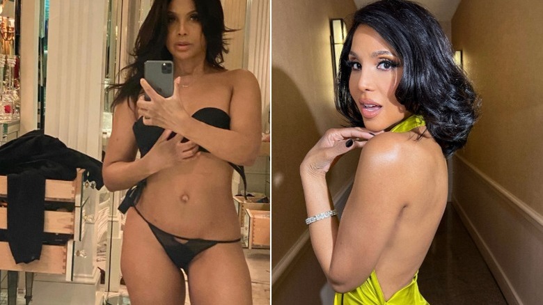 Toni Braxton in 2020 and in 2025