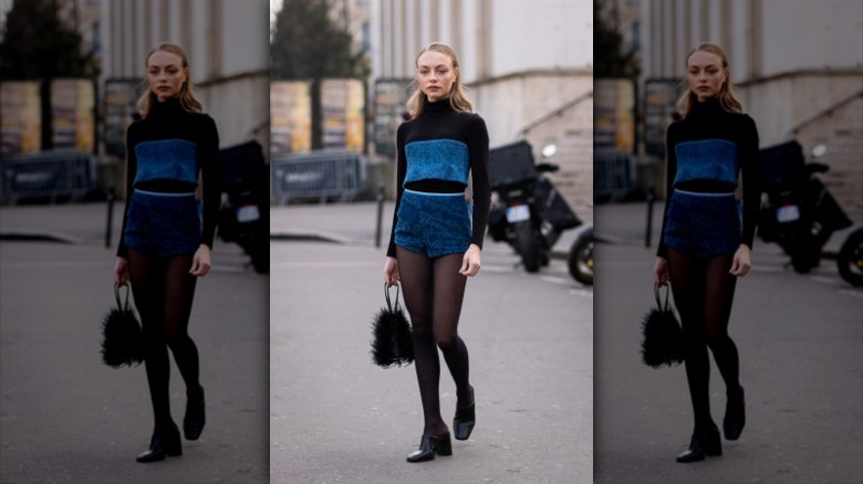 woman wearing tube top 