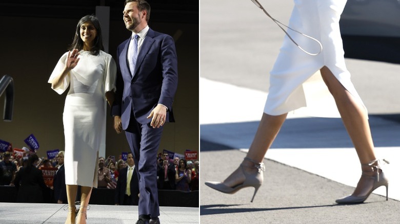 Usha Vance campaigns with husband JD in Reno