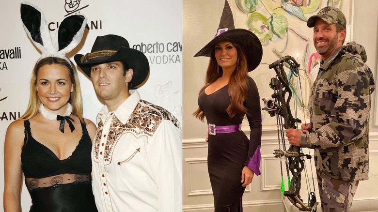 Donald Trump Jr. with Vanessa Trump and Kimberly Guilfoyle