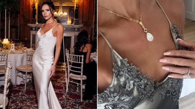 Victoria Beckham at Edward Enninful's wedding