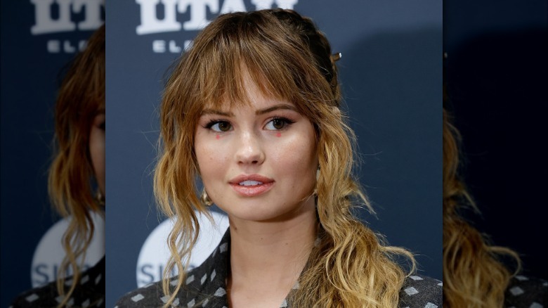 Debby Ryan with bangs