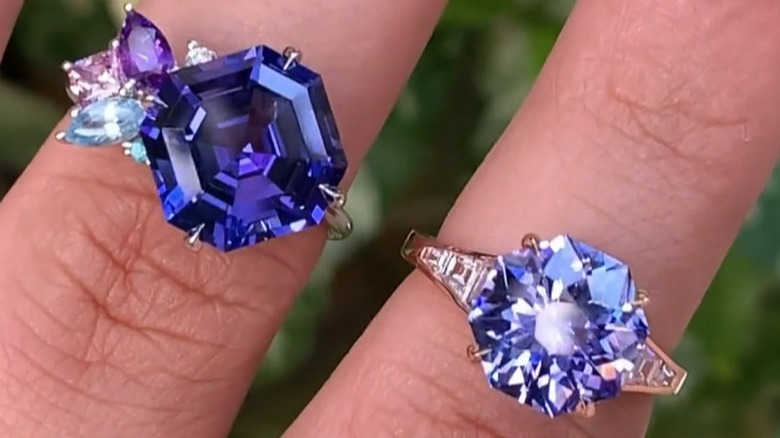 tanzanite rings