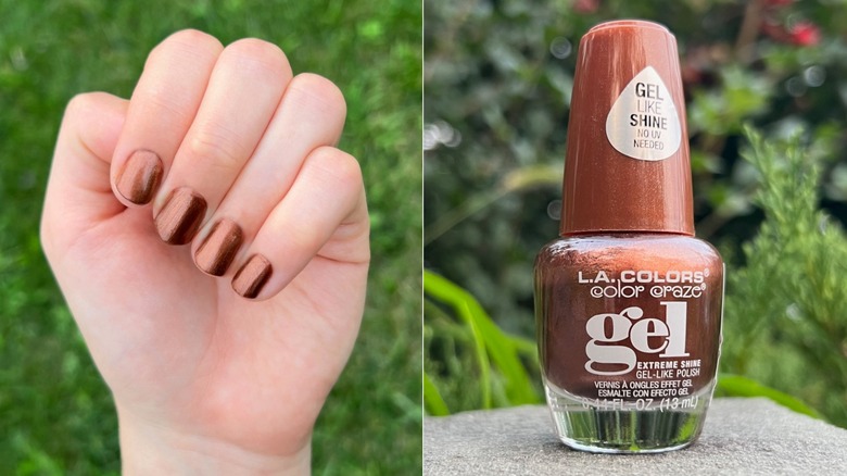 L.A. Colors Exposed nail polish