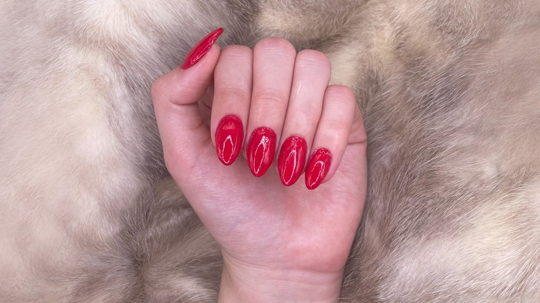 Habit Cosmetics nail polish in the shade Hussy