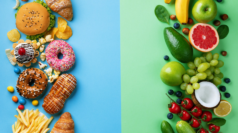 high cholesterol foods and low cholesterol foods