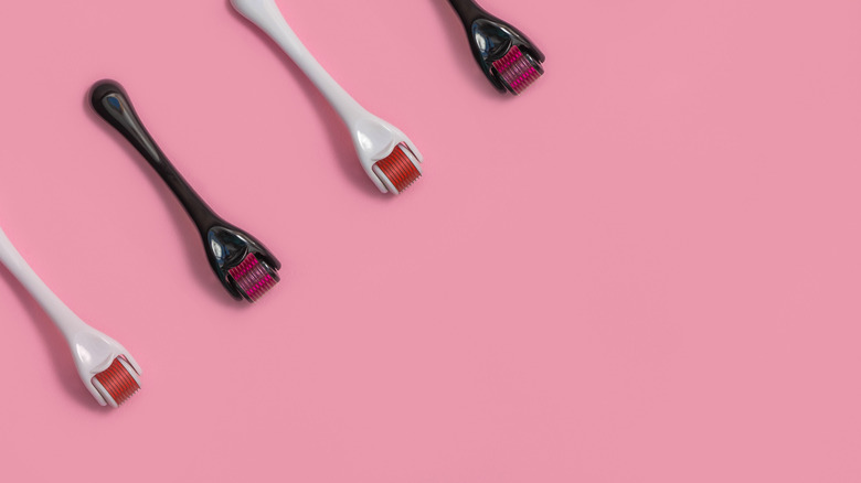 DIY microneedling devices