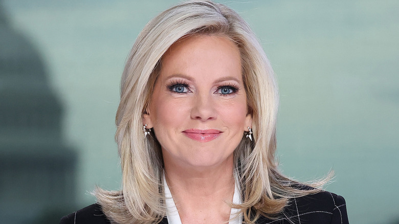 Shannon Bream poses on the set of Fox News