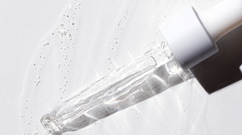 retinol in a pipette 