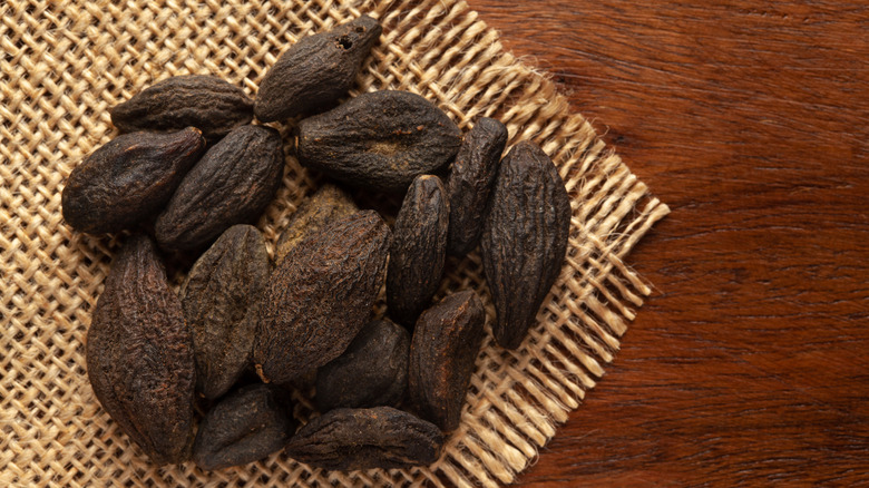 chebula on a wooden table 