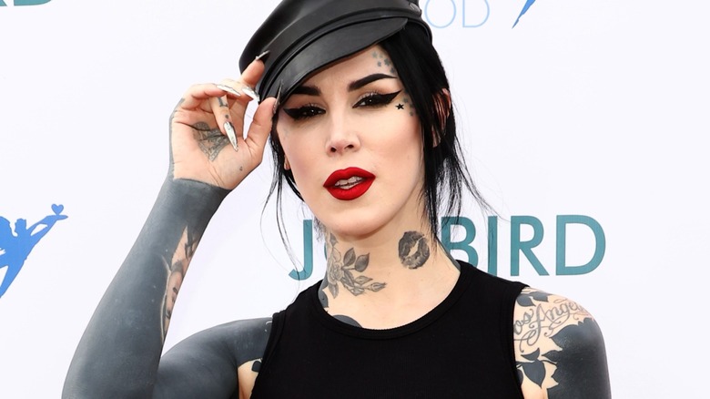 Kat Von D on red carpet