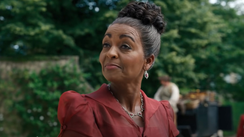 A still of Adjoa Andoh as Lady Agatha Danbury taken from 