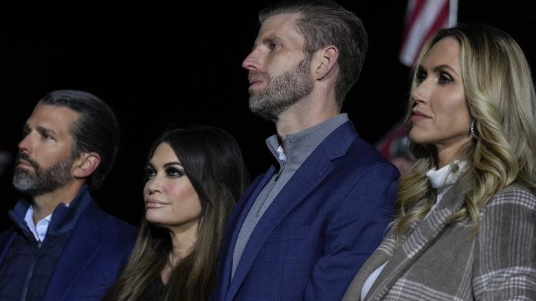 Kimberly Guilfoyle and Lara Trump embody the "Mar-a-Lago face" plastic surgery trend with other members of the Trump clan