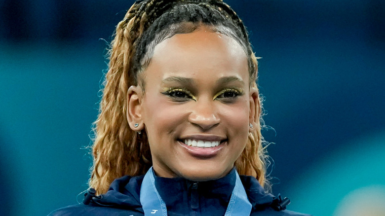 Rebeca Andrade close-up