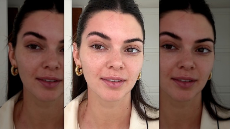 Kendall Jenner with no makeup.