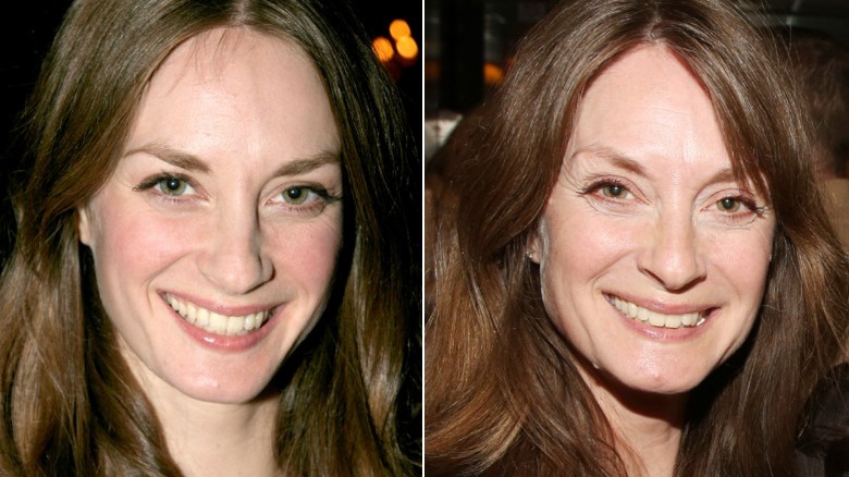 Michelle Federer in 2003 and in 2025