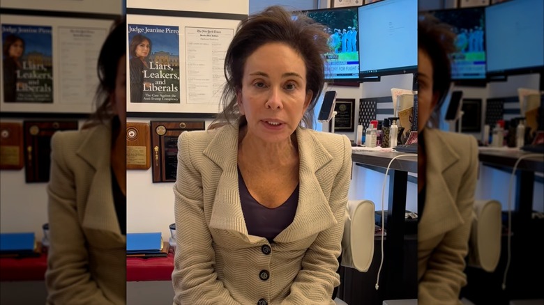 Jeanine Pirro with no makeup